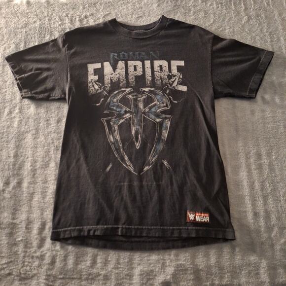 WWE Other - Wrestling T-Shirt WWE Roman Reigns Empire “Spare No One Spear Everyone” Medium
